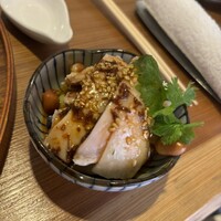 中国料理 にいくら - サイドメニューにてヨダレ鳥