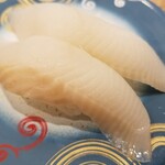 回転寿し トリトン - かれい。