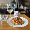 レサン - オーストラリア産牛もも肉のトマトソースパスタ　白ワイン