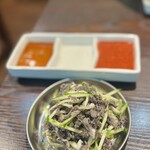 ホルモン焼肉酒場 ふたば - センマイ