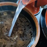 野州そば処 いなりや - 蕎麦湯♫