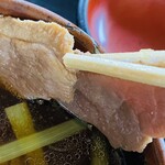 野州そば処 いなりや - 鴨肉アップ♫