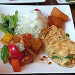Cafe かのん - わがまま定食（1100円）