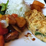 Cafe かのん - わがまま定食（1100円）