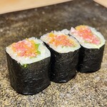 鮨 まつうら - トロタク(追加)