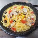 魔法のパスタ - 塩レモンペペ