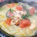 魔法のパスタ - サーモンペペ
