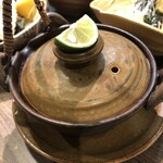 割烹 Kugi - 土瓶蒸しの中身は…