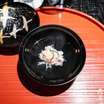 肉屋 田中 - お碗 : 蟹スープ