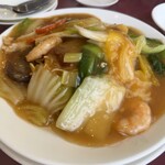 華正樓 新館 - 五目あんかけ焼きそば