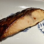 小割烹おはし - 本日のお魚＝銀ひらすの西京焼き