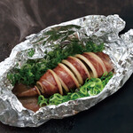 錦わらい - 丸ごとイカの姿焼き