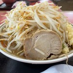 ラーメン もっけだの - 『青唐味噌ラーメンニンニク野菜マシマシ』