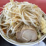 ラーメン もっけだの - 『青唐味噌ラーメンニンニク野菜マシマシ』