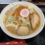 ラーメン食堂 縁 - ガリ豚パンチ　中
