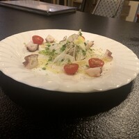 季寄せ料理 暖歩 - タコのカルパッチョ