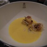 SALONE 2007 - 玉蜀黍のズッパと穴子のフリット（2024.7）