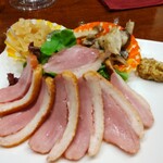 ワイン厨房 テラス ヴィ - 紅茶鴨スモーク　しっとりと柔らかく風味良し!