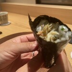 啝心 DAIA - 毛蟹の手巻き寿司