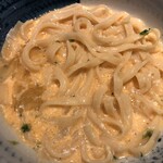 鴨出汁中華蕎麦 麺屋yoshiki - 「鴨クリーミーつけ蕎麦（塩）」