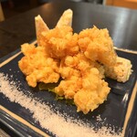 大阪産料理 空 - とうもろこしのかき揚げ