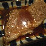 厚東川焼肉レストラン - 厚東川定食1430円の上カルビ、また別の部位(2024.8.12)