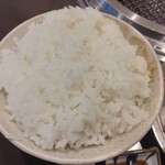 厚東川焼肉レストラン - 厚東川定食1430円のご飯(2024.8.12)