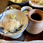 農家食堂 神明そば 慶 - 薬味