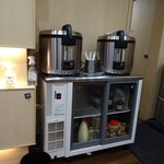 横濱家系ラーメン 四代目 野中家 - ライスバーコーナー