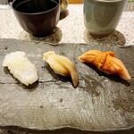 鮨tro気仙 - 『追加注文』生たこ、ほっき貝、赤貝