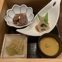 個室焼肉 銀座きたお - 前菜４種盛り