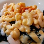 サイゼリヤ - イッキ食いがやめられない《小エビのカクテル》税込￥280であります‼️く^^;ペシッ‼️