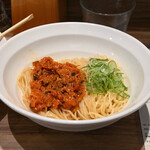 麺庵 利休 - イタヤ貝チャンジャ 400円