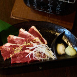 西大井精肉店 - 炙りハツ