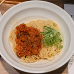 麺庵 利休 - イタヤ貝チャンジャ