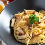Vegan Eat Tokyo - 燻製（くんせい）きのこのカルボナーラ