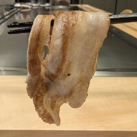 鉄板焼 りんご - 豚バラの焼きしゃぶ