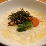 デニーズ - 【期間限定】たらこクリーミーうどん