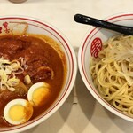 蒙古タンメン中本 - つけ五目(野菜大盛、麺大盛)