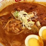 蒙古タンメン中本 - つけ五目のスープ