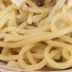 蒙古タンメン中本 - 太ストレート麺