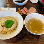 麺屋 真心 - 帆立の昆布水つけ麺