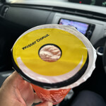 ミスタードーナツ - ストロー指す場所