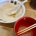 ら～めん山家 - 食っちゃったよ、飲んじゃったよ♪