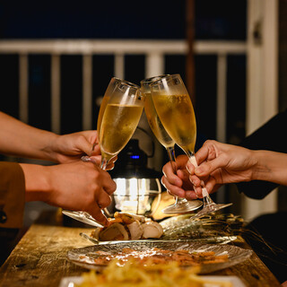 忘年会・新年会、歓迎会にも最適！手ぶらBBQで素敵な時間を♪