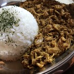 ミュージック喫茶カンビア - パキスタンカレーはこんな感じ