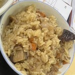 ココちゃんうどん - おこわ大盛り