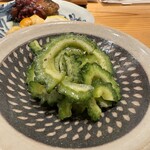 森ッ田 - 炒めてないゴーヤも美味しいことを知った一皿