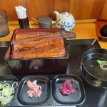 鰻の成瀬 - 上鰻重　松　大盛り
