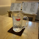 てっぱん料理 ヒパ ヒパ - 獺祭焼酎ソーダ割り